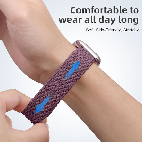 Flettet nylonrem til Apple Watch