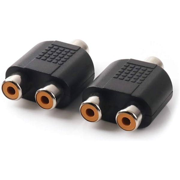 Rca hunn til to Rca hunn lydhoder. Rca F Dual Rca F