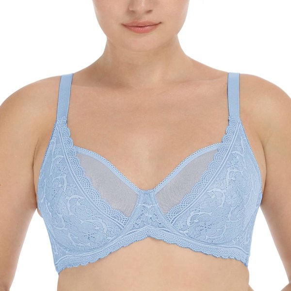 Kvinnors Minimizer Full Coverage Behå Bygel Ovadderad Plus Size Behå Ovadderad