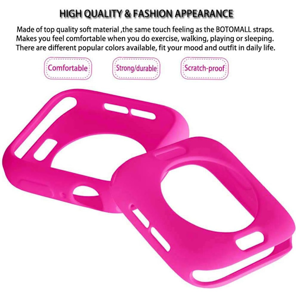 för Apple Watch Case 44mm Series 6/5/4/SE Soft