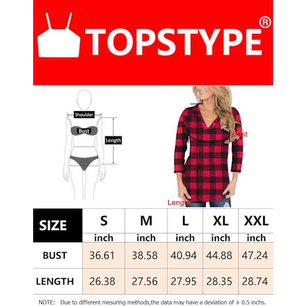 Womens 3/4 Roll Sleeve Tops V Neck Tee Casual Elegant Henley Shirts