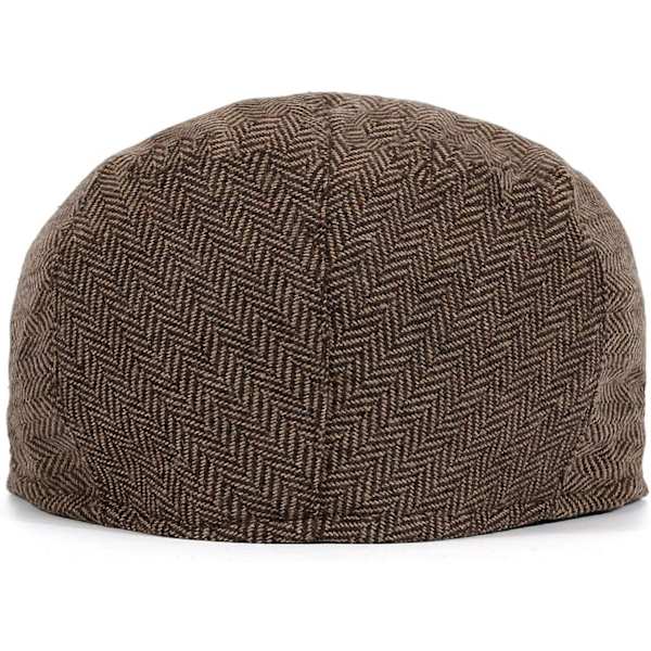 Herr Platt Ivy Gatsby Newsboy Hatt Vinter Vår Höst Körning Jakt Mössa