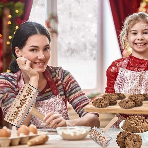 Julkavel, präglad kavel med 3D-jul