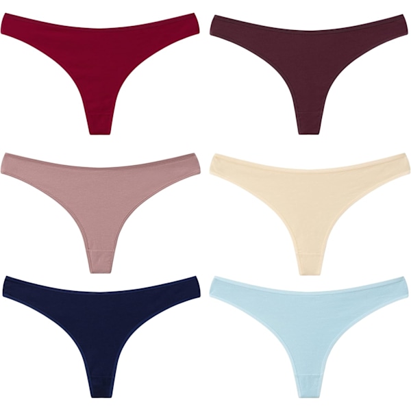 6-pack bomullstrosor Andas Trosor Bikini