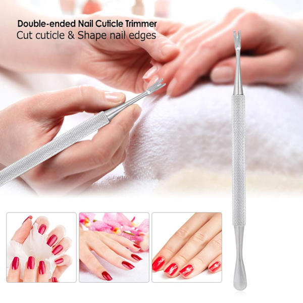 1:a dubbelsidig nagelbandstrimmer Nagelbandstryckare