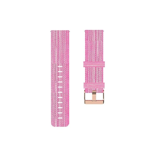 Til Fitbit Versa Canvas Watch Band BYE Pink