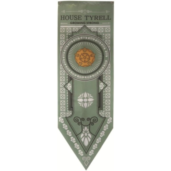 Game GoT Thrones gaver til ham - Game GoT Thrones Tyrell hus banner 151X47CM Tyrell Tyrell