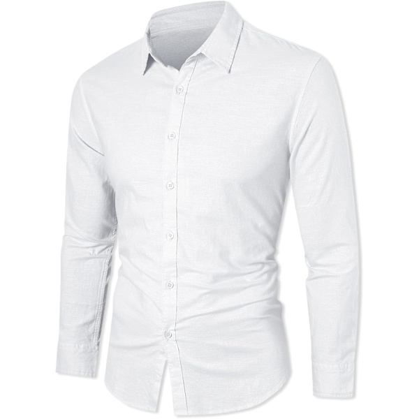 Herre 70'er Disco Skjorter Casual Paisley Toppe Blomstrede Vintage Langærmede Skjorte &