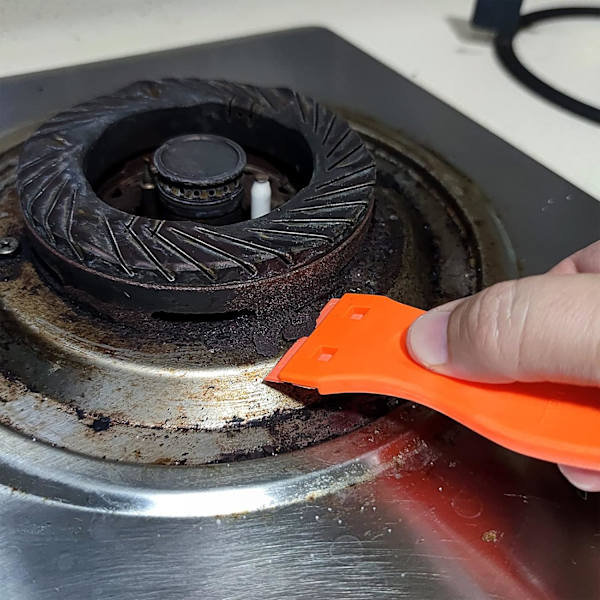 Plastskraperblad for klistremerker og vindusrengjøring (200 stk.)