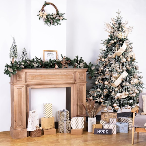 4\" Julekule Ornamenter 4stk Usynlige Juledekorasjoner Store