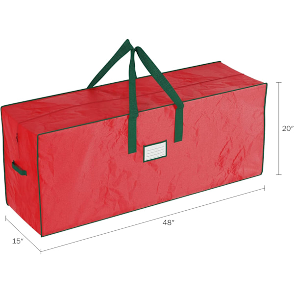 Julgransförvaringsväskor - Set med två stora, för en 7,5 fot konstgjord gran i vardera