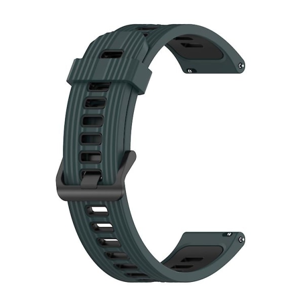 Garmin Forerunner 158 20 mm pystykuvioinen kaksivärinen watch GIH Olive Green - Black