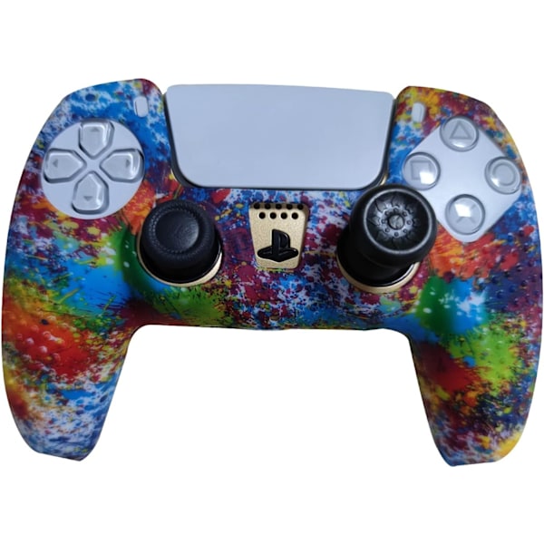 Dubbede Ps5 Controller Skin Cover Anti-Slip- etui