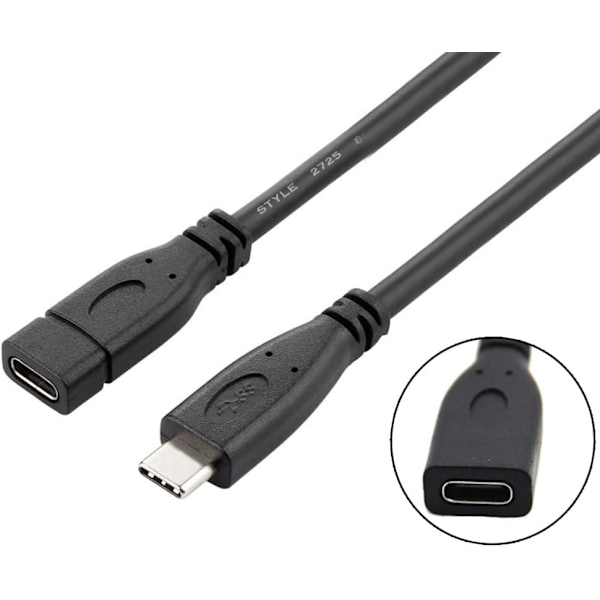 USB Type C-kabel Usb-C til Usb-C-datakabel til bærbar computer