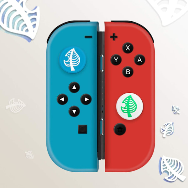 6st Leaf Joystick tumgrepp för Nintendo Switch & Switch