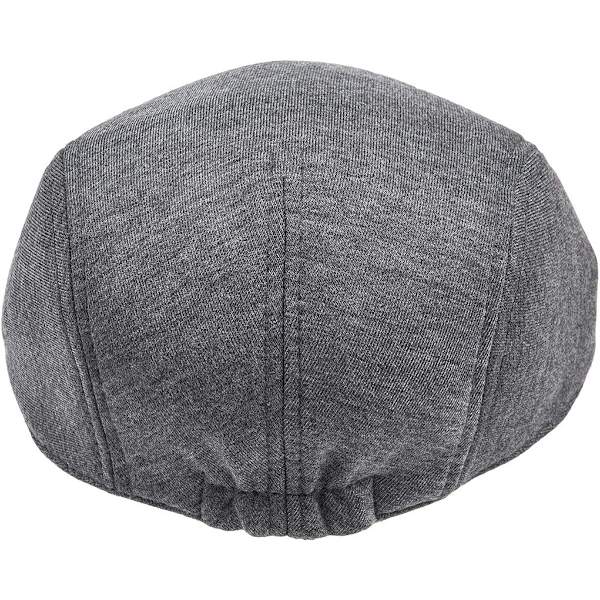 Mænds Bomulds Newsboy Cap - Blød Pasform Cabbie Hat