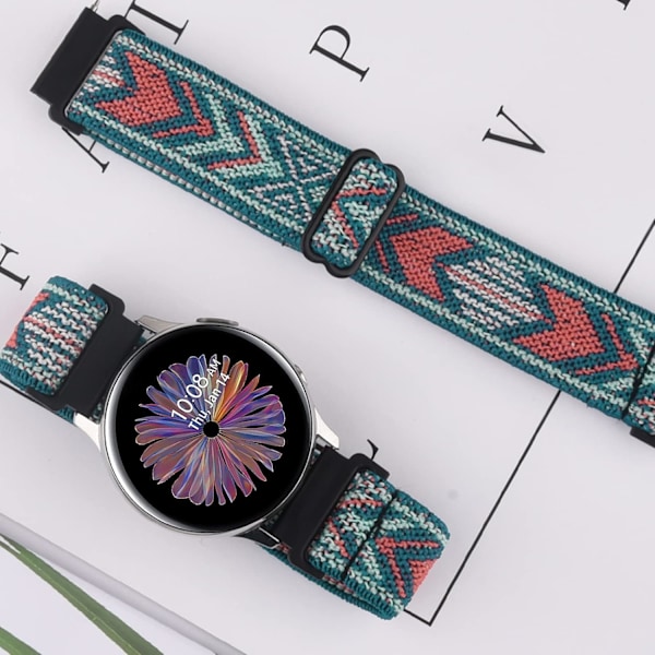 Elastiske remme til Galaxy Watch Active 2 40mm 44mm / Galaxy