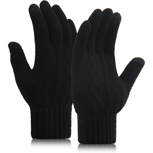 Vinter Touch Screen Termiske Handsker - Bløde Varme Strikkede Handsker