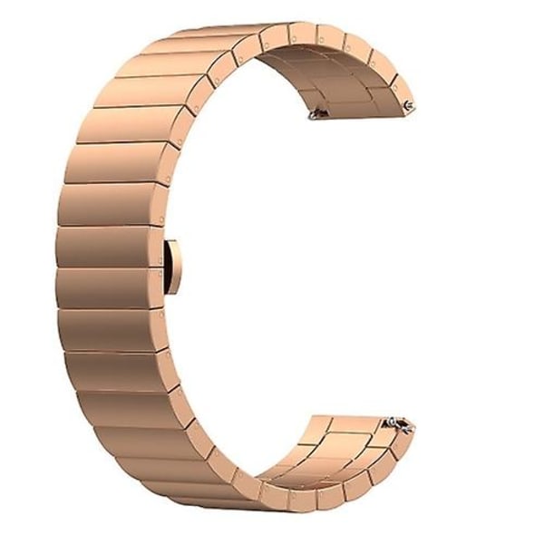 Til Garmin Vivoactive 3 Metal Watch Band XJF Rose Gold