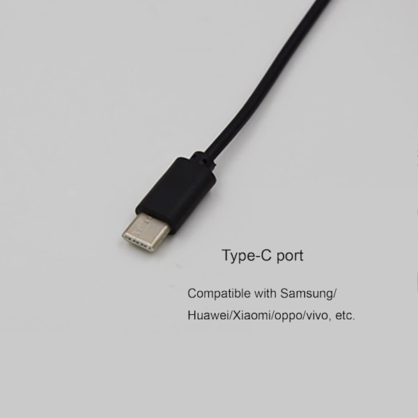 10 i 1 Universal USB-kabel, Multi-opladningskabel Kompatibel