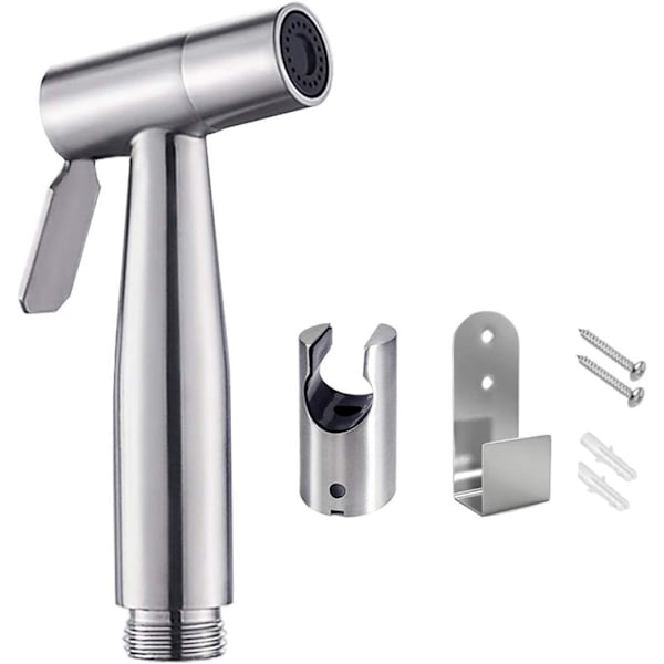 Bidet Sprayer Hoved i Rustfrit Stål Kit til Personlig Hygiejne