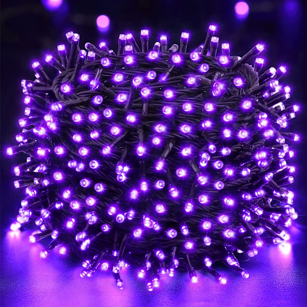 Lilla Lyskæde Minilys Indendørs Udendørs 300 LED Lys Udendørs Fest Dekorationer 108FT Vandtæt Sammenkædelig Stik i Twinkle Fairy