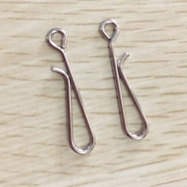 Hurtig udskiftning af bly-agn snap-rig-klemme til havfiskeri - rustfrit stål-forbindelse til fiskeri