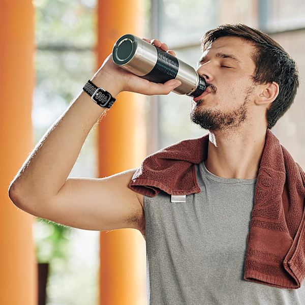 Sportssilikone Rem til Fitbit Versa 3/Sense - Åndbar Rem Udskiftning