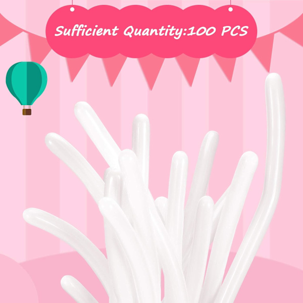 100 stk lange ballonger vridbare ballonger DIY
