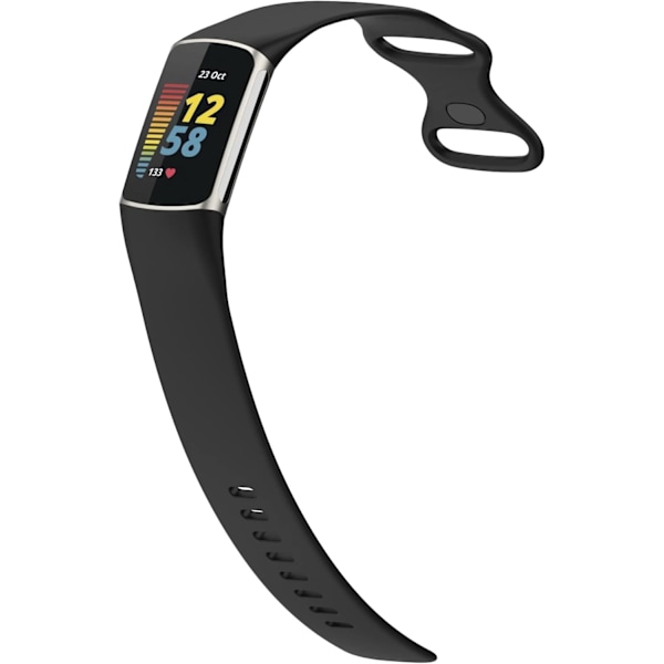 Sorte erstatningsremme, der er kompatible med Fitbit Charge 5-uret