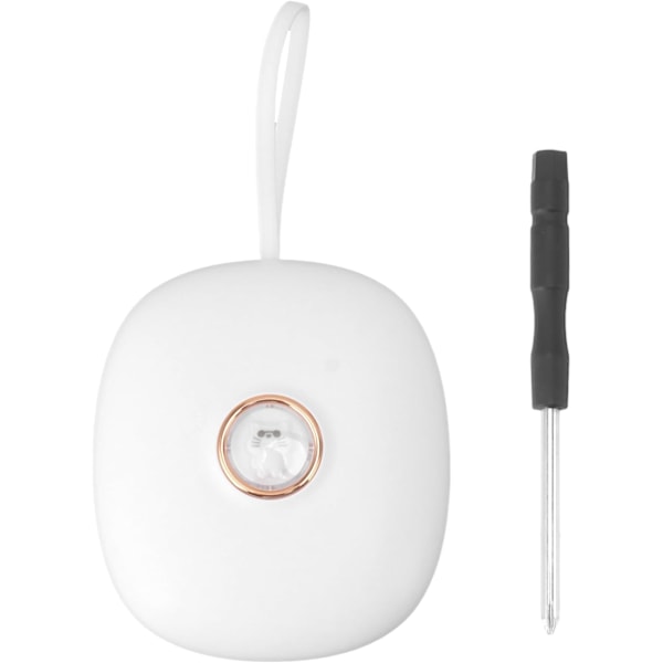 Vibrerande väckarklocka under kudden, batteridriven tyst vibrerande sängvibrator med dubbla larm och 3 nivåer och blinkande ljus, LED digital reseväckarklocka