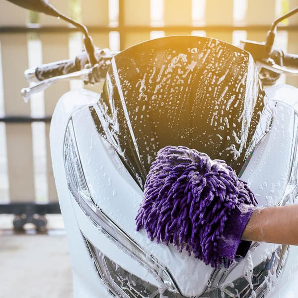 All-Purpose Støvehandsker 6-pak, Mikrofiber Vaskbare Luffer til Bilvask, Husrengøring & Plantepleje, Bløde Halvfleece Genanvendelige Rengøring