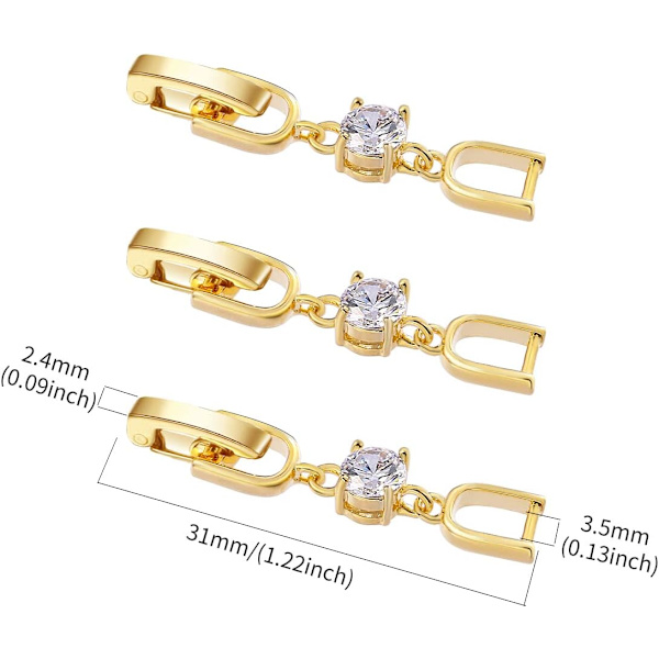 Halsband Armbandsförlängare. 3 st