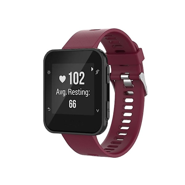 Til Garmin Foreathlete 35j / Forerunner 35j Silikone Urrem UMP Wine Red