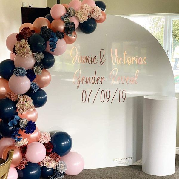 Mørkeblå balloner, 50 stk. latex partyballoner Marineblå heliumballoner