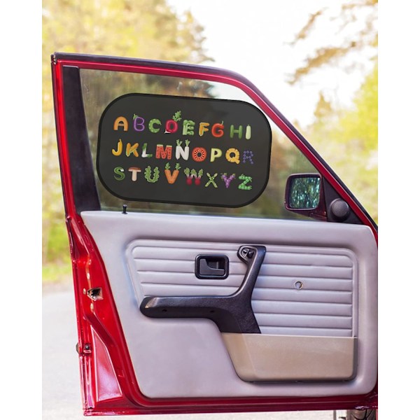 Bilsolskydd - (2-pack) - 21\"x12\" Bilsidesolskydd