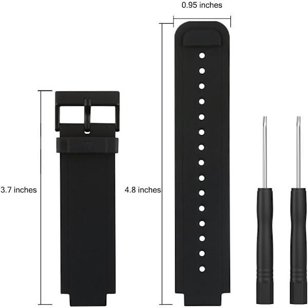 för Garmin Vivoactive Bands / Garmin Approach S2 S4 Bands Silikon