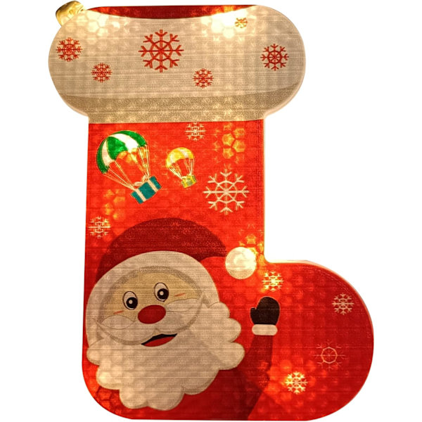 Julgransdekorationer LED-lampor Ljusprydnader Hängande till jul
