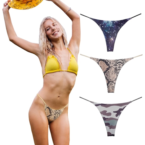 Bomullstrosor för kvinnor Sexig sömlös kvinna G-string