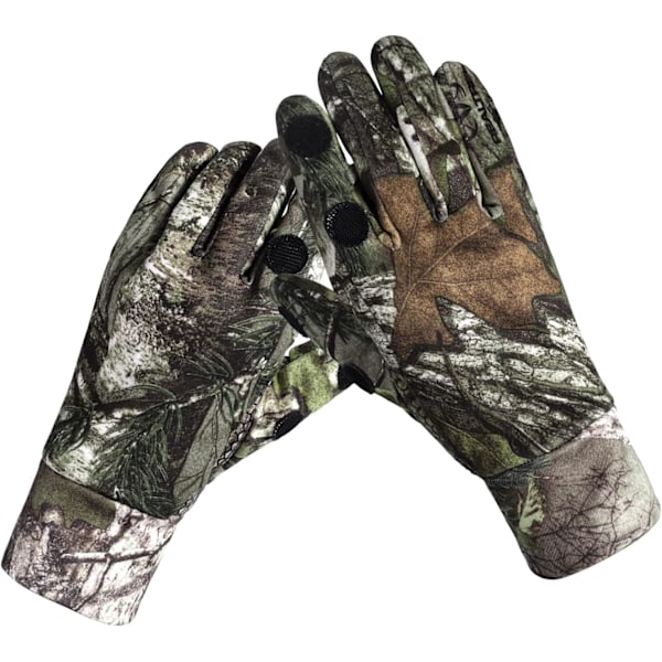 Kamouflage Camo Jakt Handskar Full Finger\\/Fingerless Handskar Pro Anti-Slip