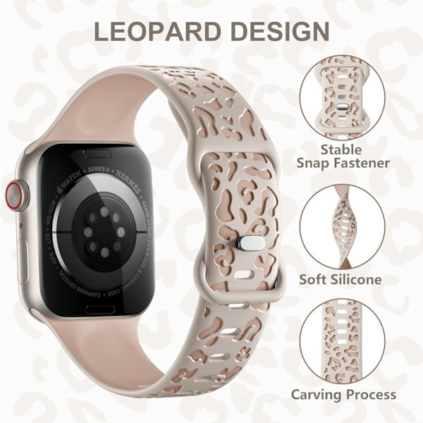Bundle silikone og nylon iWatch-rem