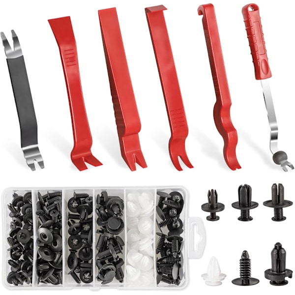 Verktygssats för automatisk trimborttagning. Clip Fastener Remover Bänd verktyg