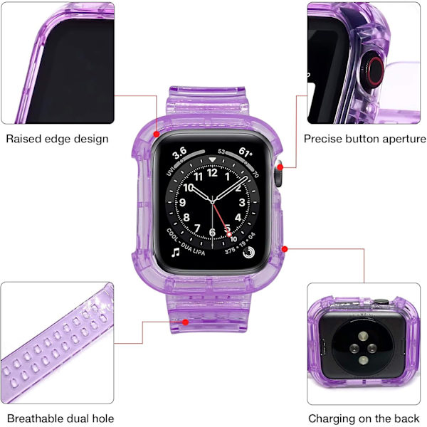 Band kompatibel med Apple Watch Band 38 mm 40 mm 42 mm 44 mm kvinnor