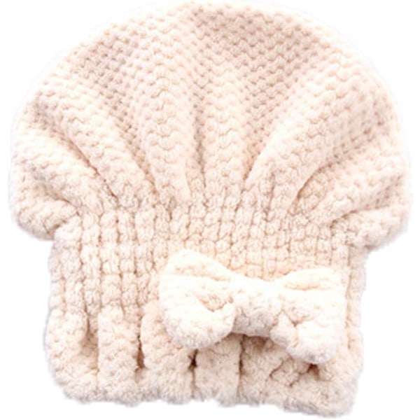Hårhanddukar i mikrofiber - Superabsorberande mössa för snabb fukt absorption