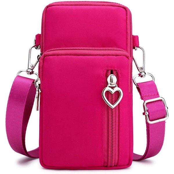 Crossbody-telefonväska för liten plånbok för kvinnor