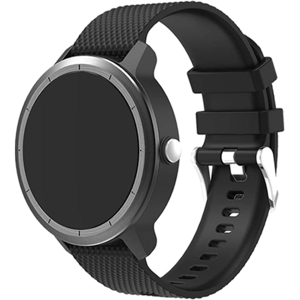 Vivoactive 3 klocka, 20 mm mjukt silikonersättningsband för