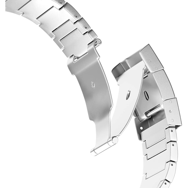 Fenix 8/7X/6X/5X Plus-rem, 26mm titanmetall hurtigutløsing enkel passform klokkestropp med dobbel knapplås kompatibel for Garmin Fenix 7X Pro/6X