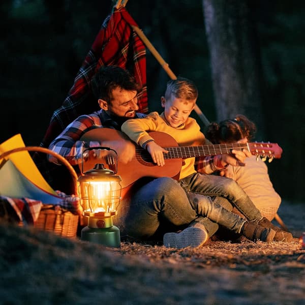 LED Campinglanterne, Vandafvisende Nødlys til Strømafbrydelse, Orkan,