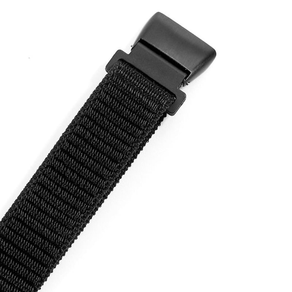 Rem til Fitbit Charge 5 Smart Watch Tilbehør Sports Nylon Loop Armbånd Rem Correa Pulsera Til Fitbit Charge 5 Band Black