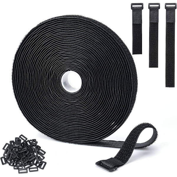Justerbare strips, 2 cm * 10 m Gjenbrukbare strips